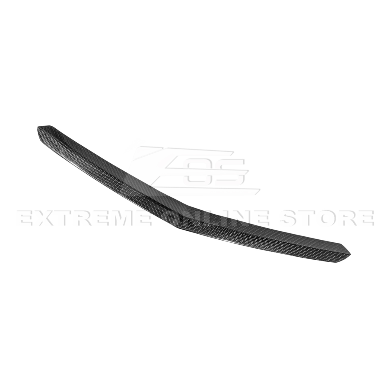 2015-19 Cadillac ATS ATS-V Coupe DRY CARBON FIBER Rear Trunk Applique Insert Trim