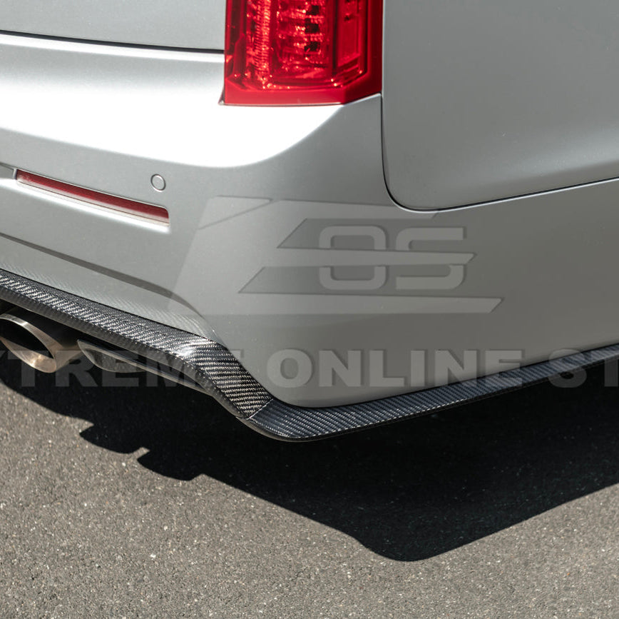 2016-19 Cadillac ATS-V Factory Style Rear Bumper Diffuser Lip