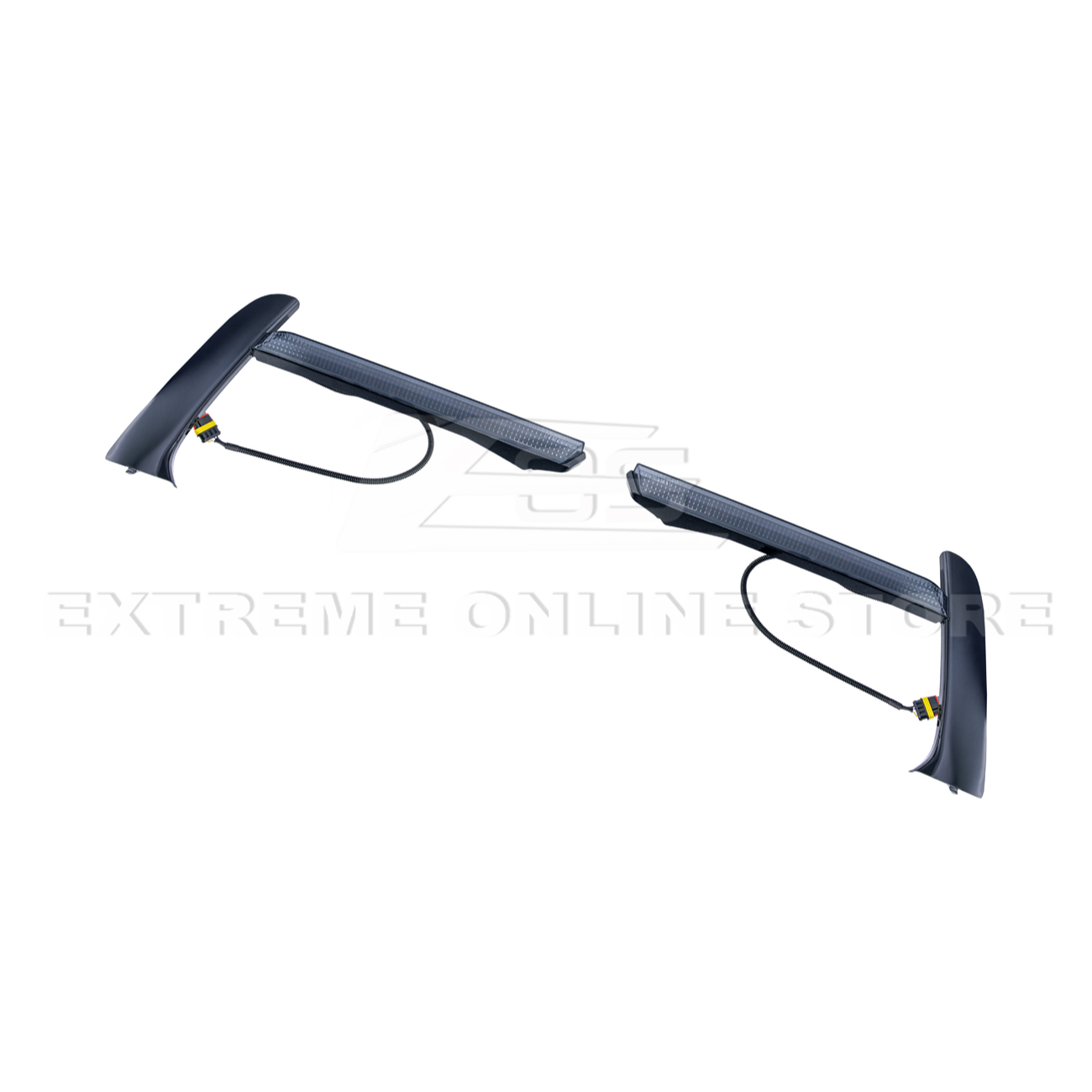 2020-Up Corvette C8 DRY CARBON FIBER Sequential LED DRL Light Bar Bezel Insert