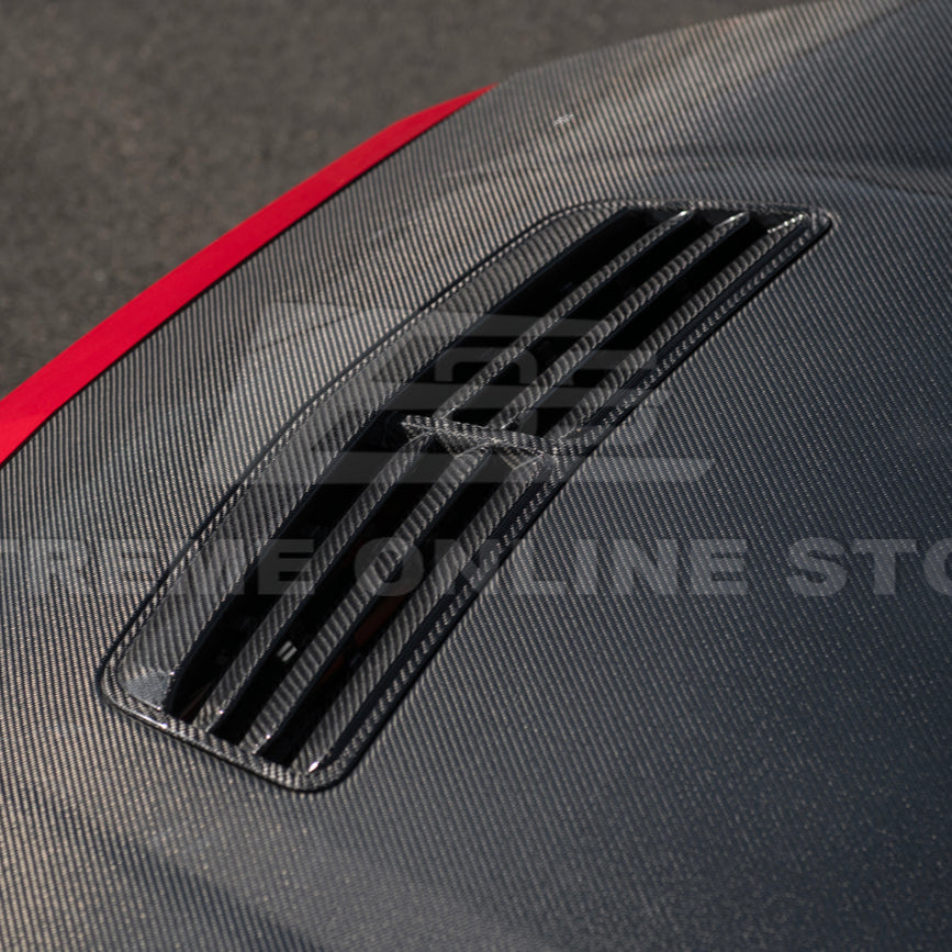 2024+ Ford Mustang Front Bumper Hood Vented Cover