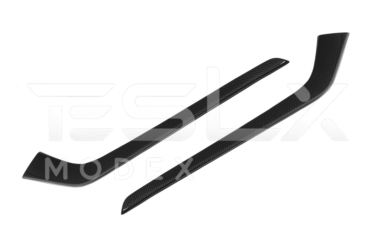 2020-23 Tesla Model 3 & 20-25Y Carbon Fiber Interior Center Console Shift Sides