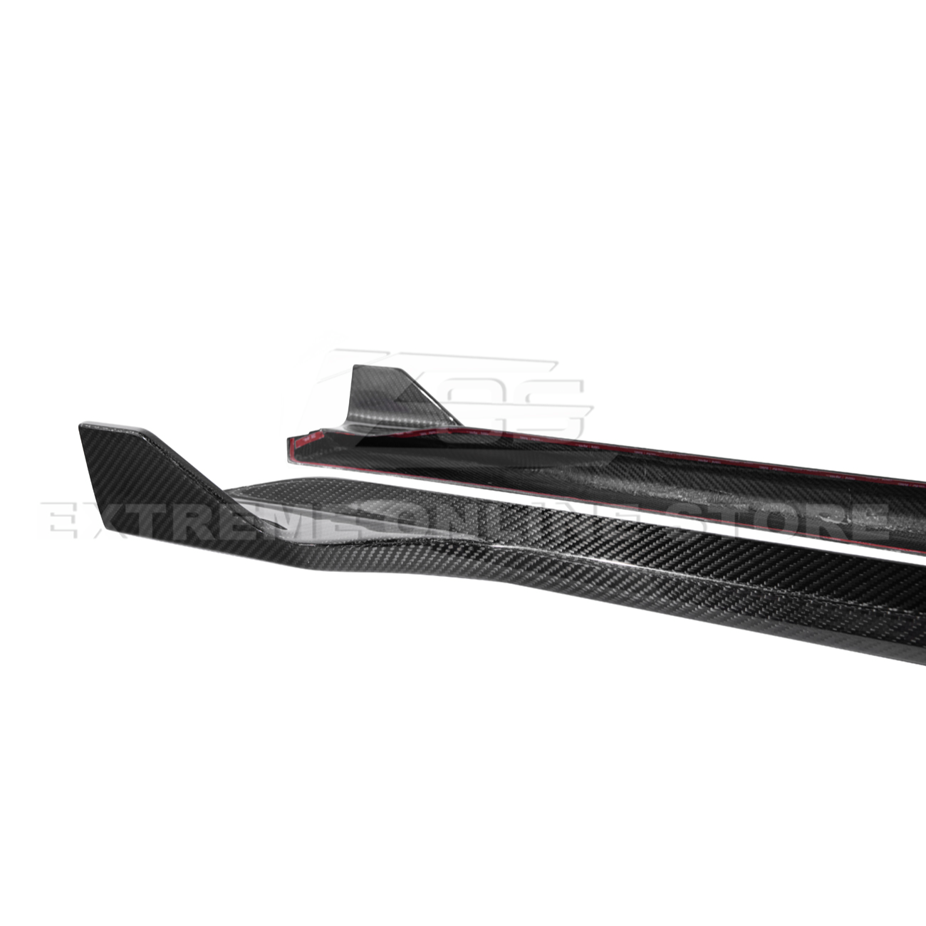 2024-Up Ford Mustang S650 | EOS Performance CARBON FIBER Side Skirts Extension