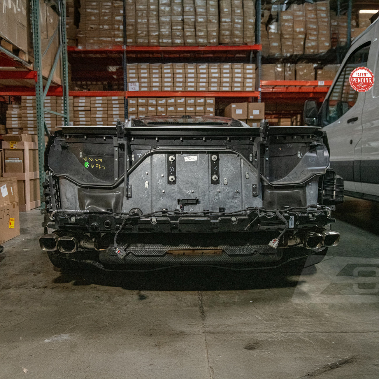 Chevrolet Corvette C8 Z06 DRY CARBON FIBER Rear High Wing