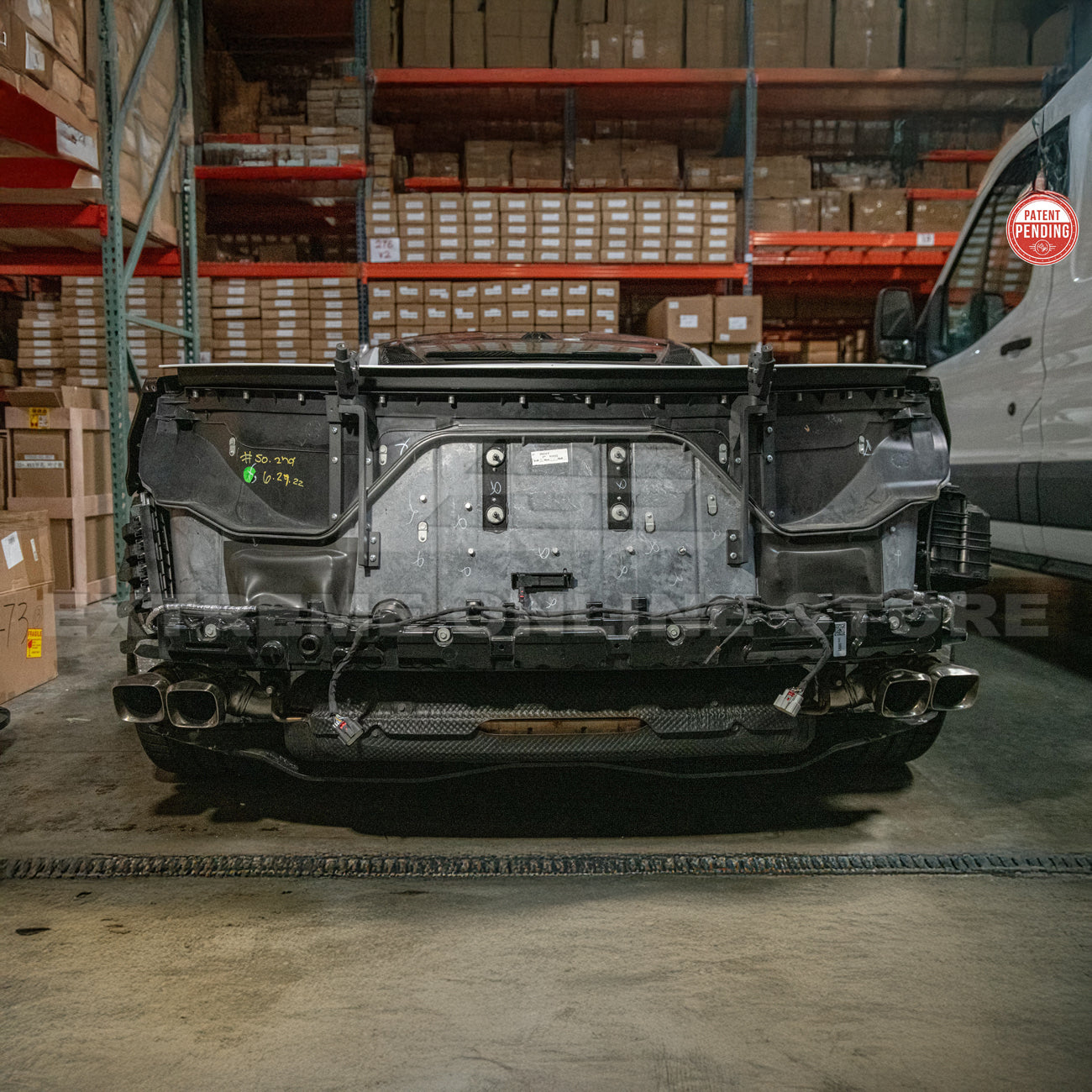 Z06 Conversion Corvette C8 All Model DRY CARBON FIBER Rear High Wing