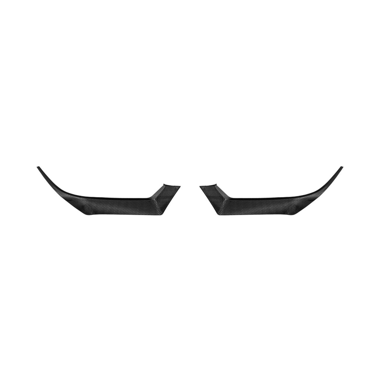 2024-Up Ford Mustang GT | Dry Carbon Fiber Overlay Headlight Eyebrow