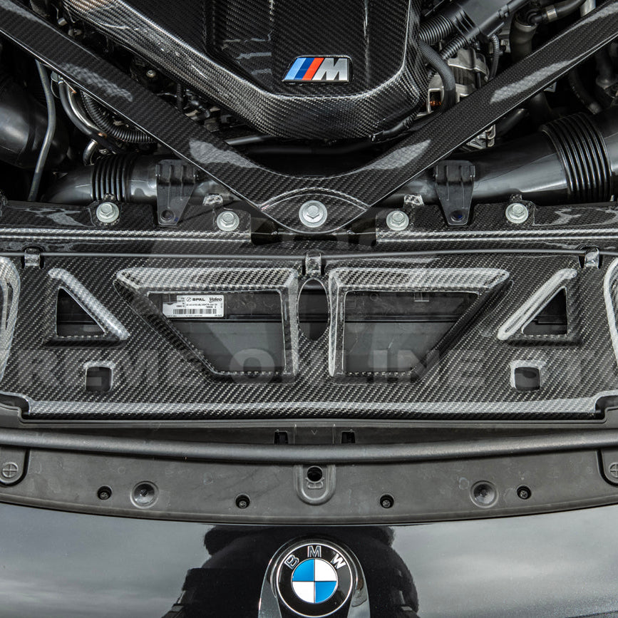 2021-Up BMW G80 M3 G82 M4 DRY Carbon Fiber Engine Strut Brace Bracket Tower Bars