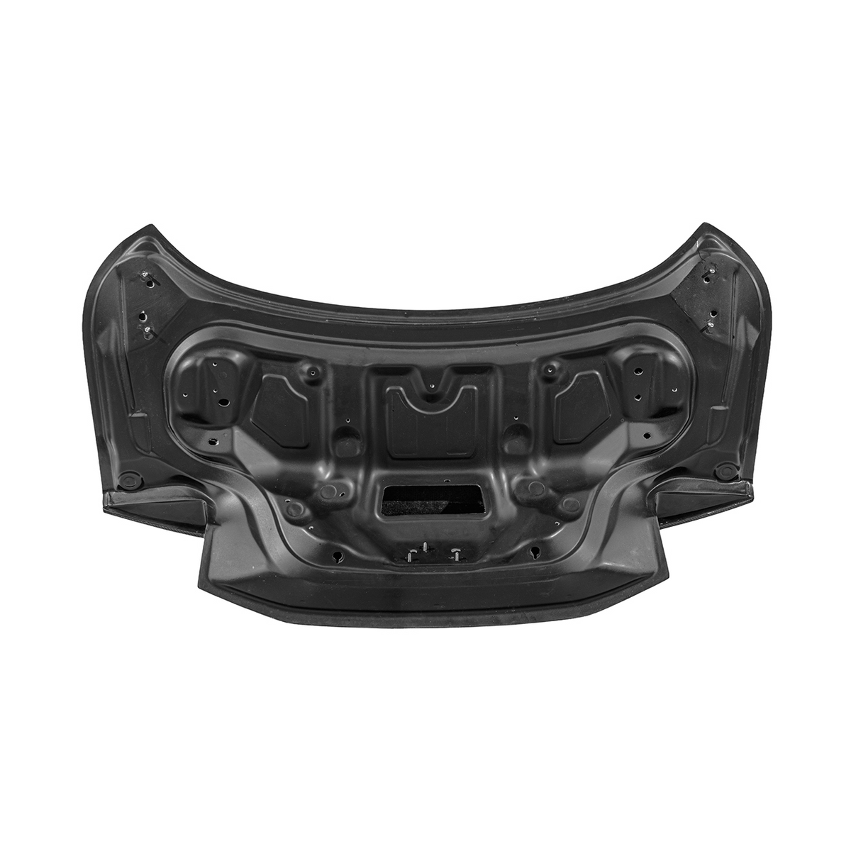 2024-Up Ford Mustang S650 | Super Snake Style Carbon Fiber Rear Trunk Lid with Integrated Spoiler