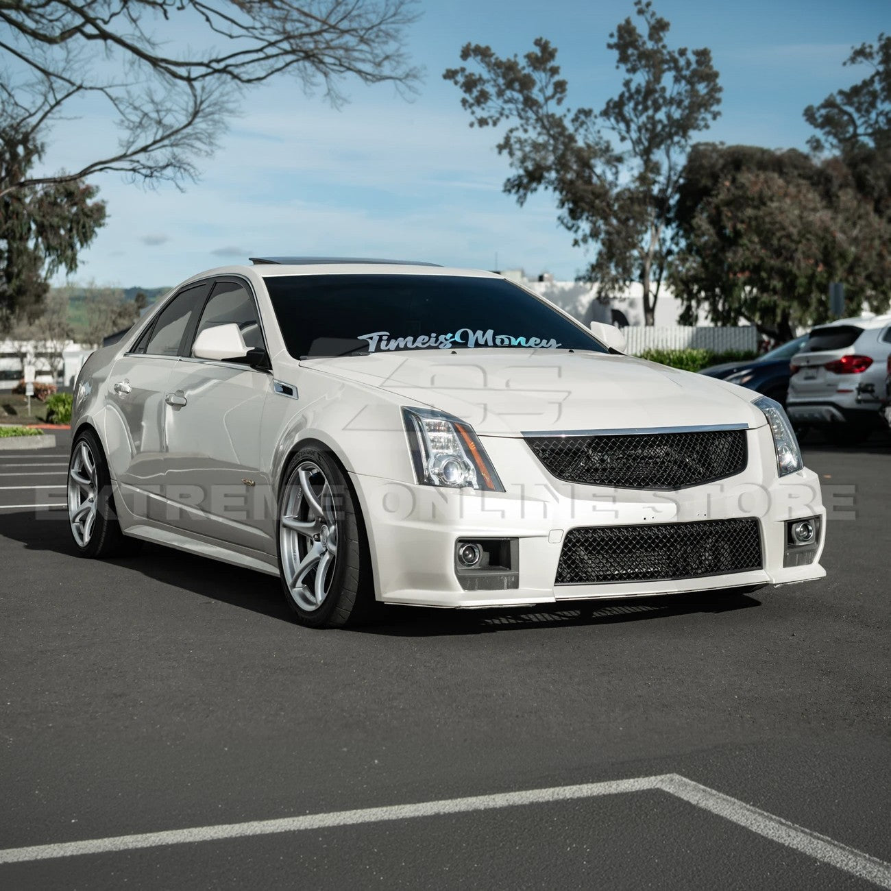 2009-15 Cadillac CTS-V Front Upper Lower Badgeless Grille