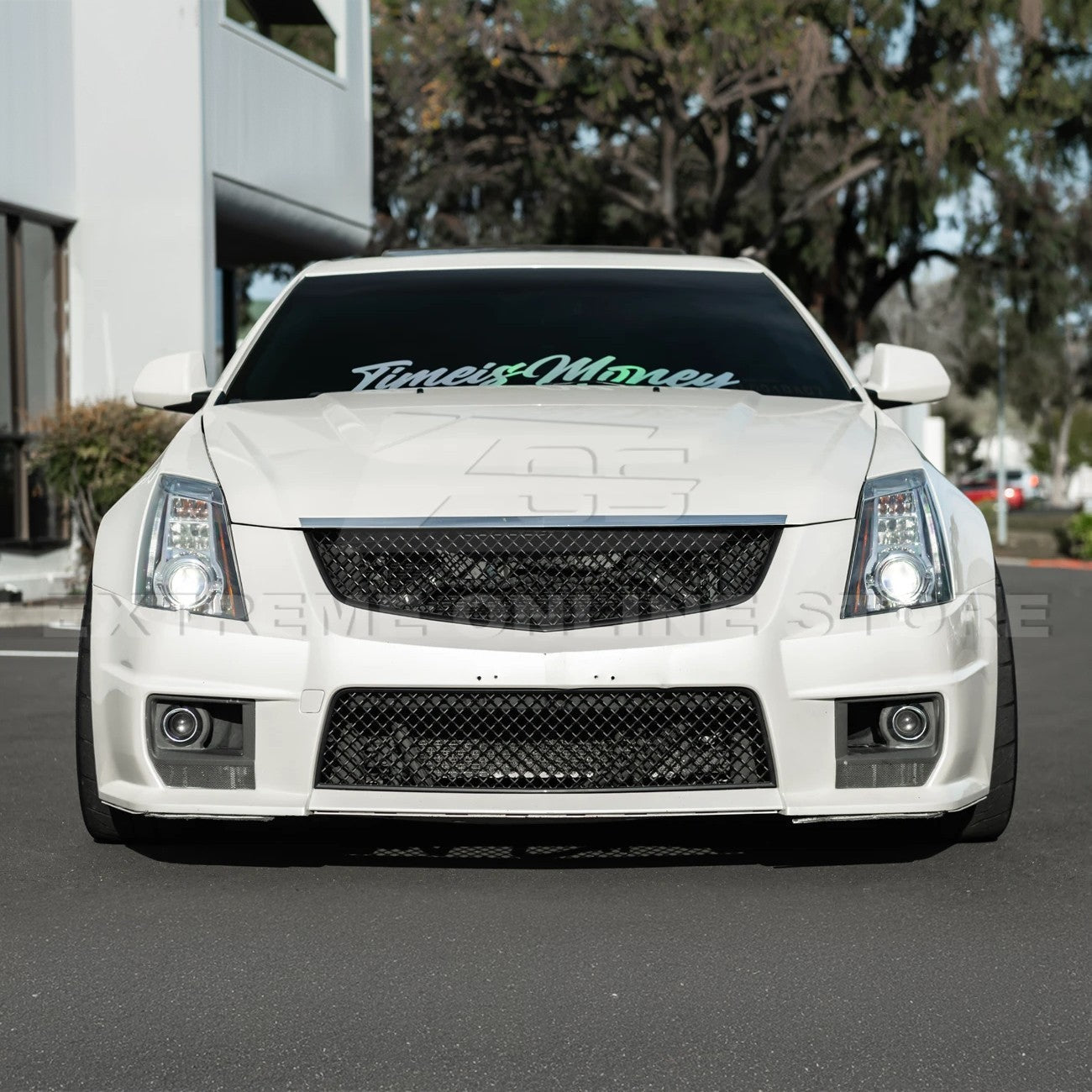 2009-15 Cadillac CTS-V Front Upper Lower Badgeless Grille