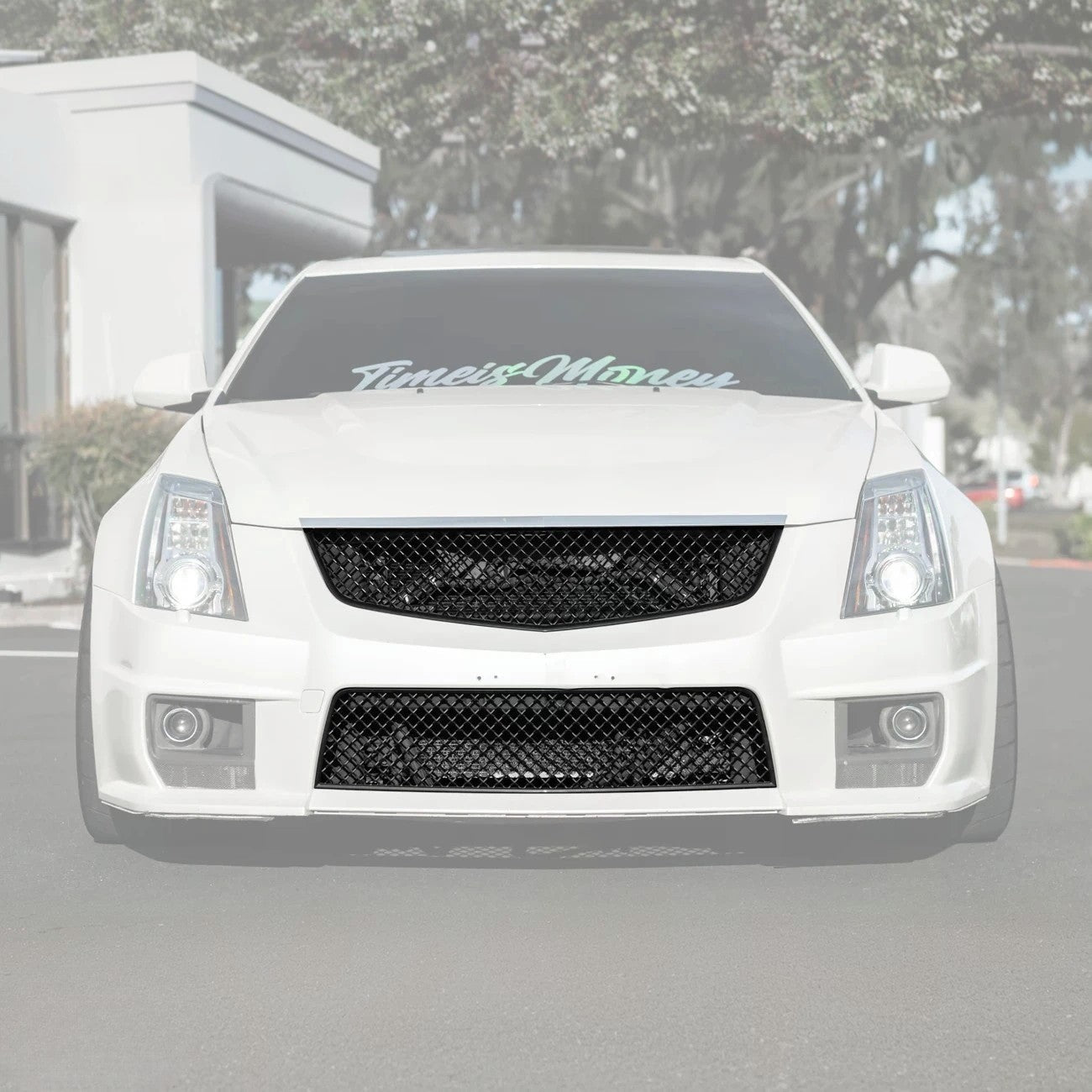 2009-15 Cadillac CTS-V Front Upper Lower Badgeless Grille