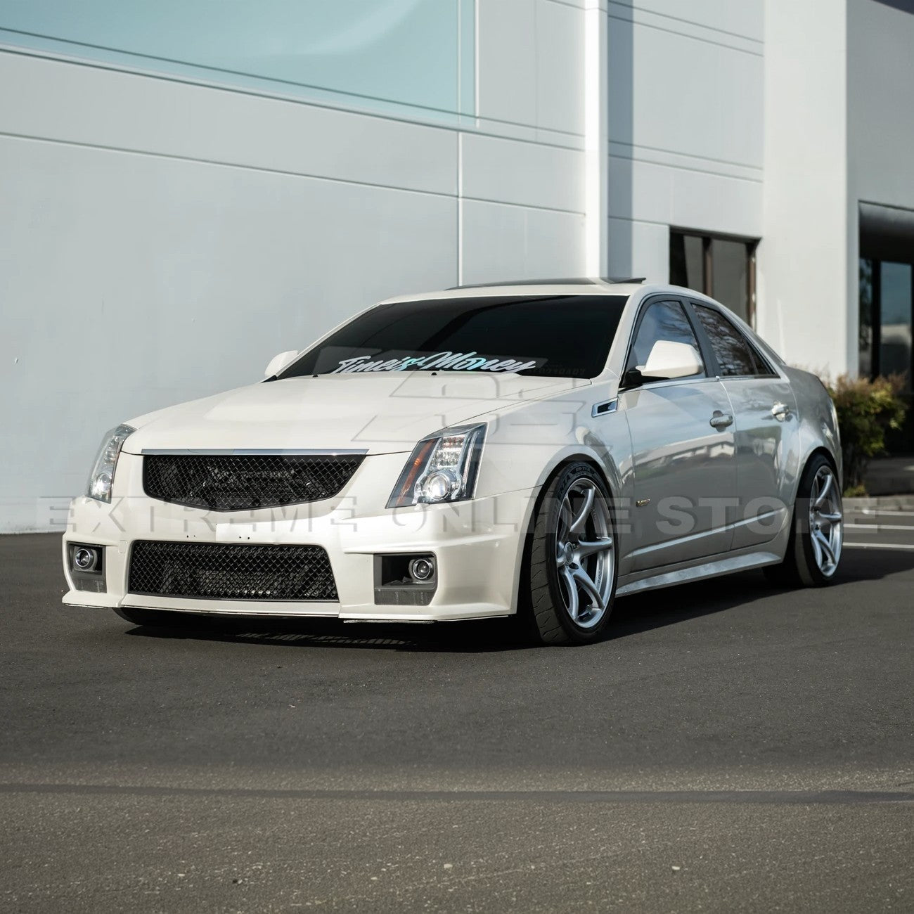 2009-15 Cadillac CTS-V Front Upper Lower Badgeless Grille