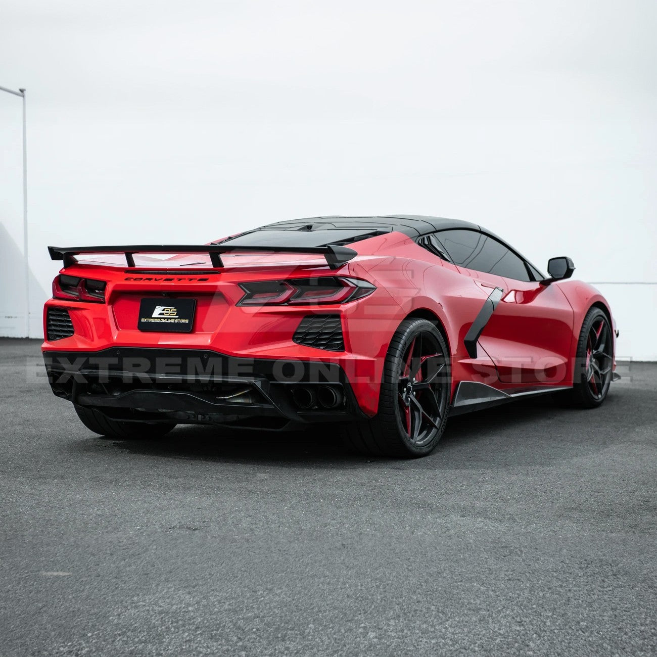 2020-Up Corvette C8 Z51 Facelifted Rear Trunk High Wing Spoiler