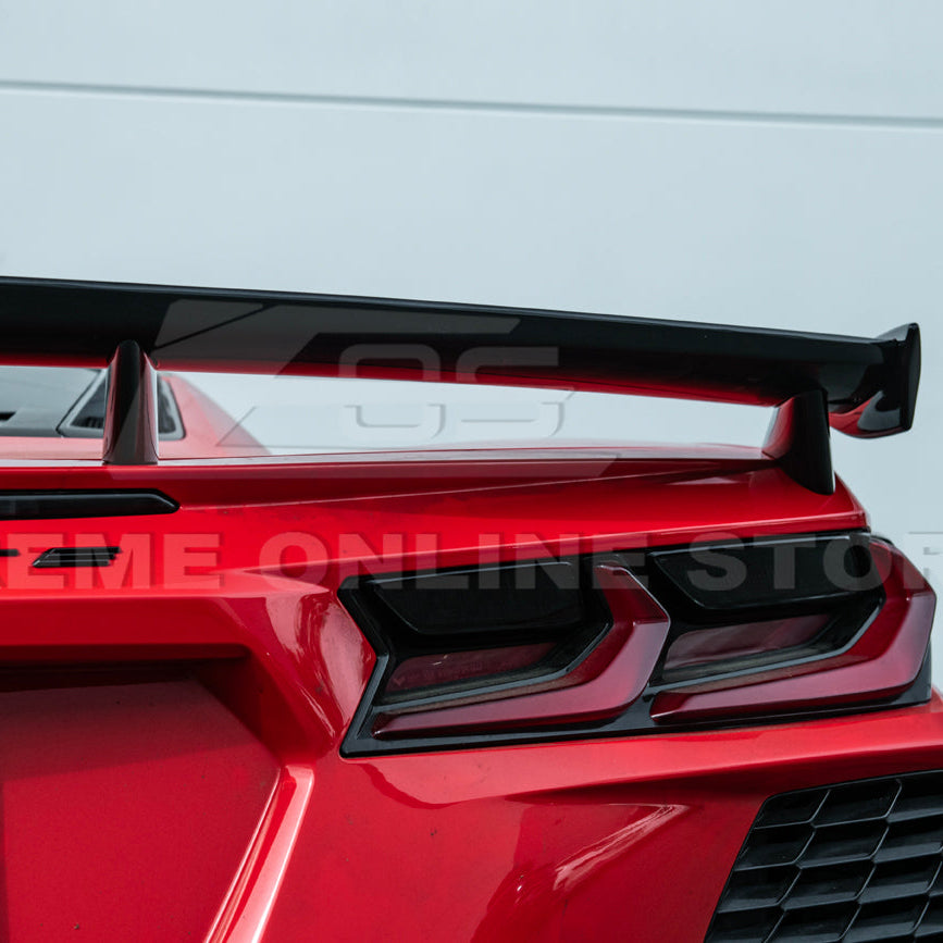 2020-Up Corvette C8 Z51 Facelifted Rear Trunk High Wing Spoiler