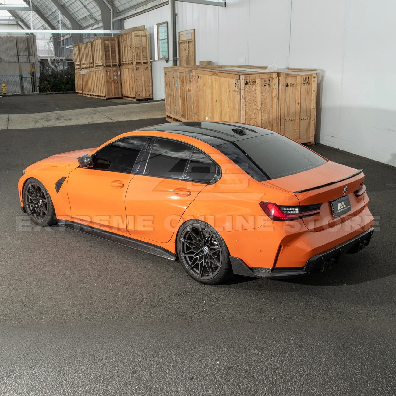2021-Up BMW G80 M3 | 3D Style Add-On Side Skirts Panel Extension