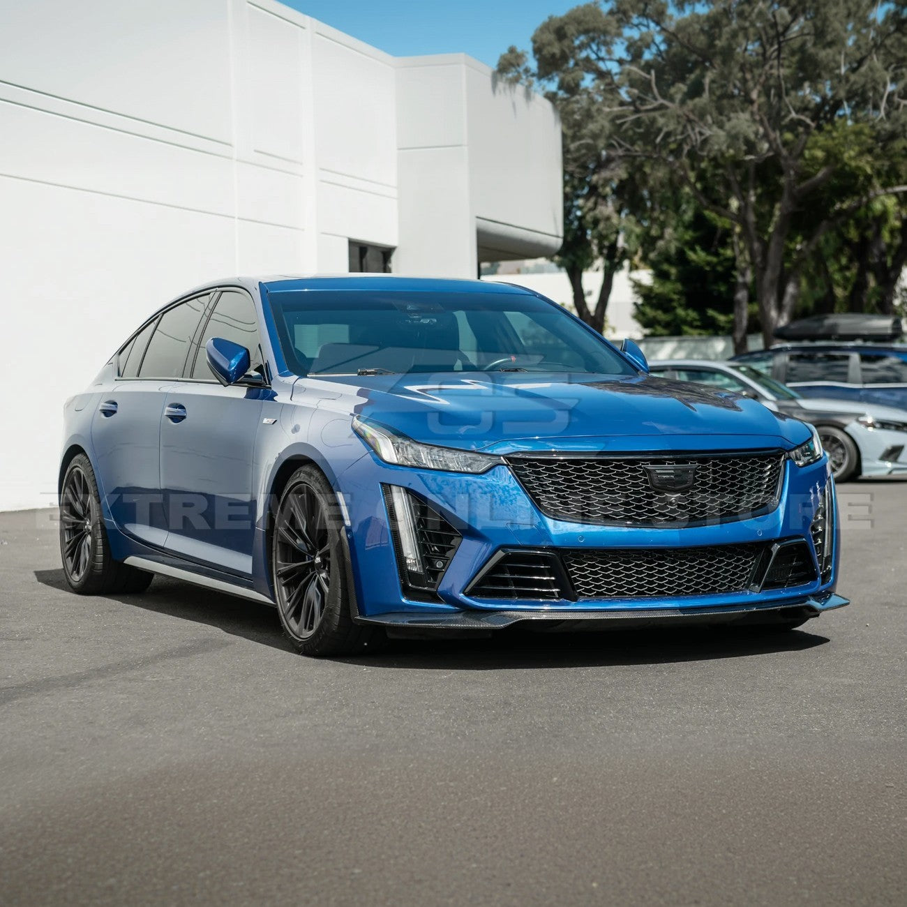 2020-24 Cadillac CT5-V Blackwing Front Lip Splitter & Winglets