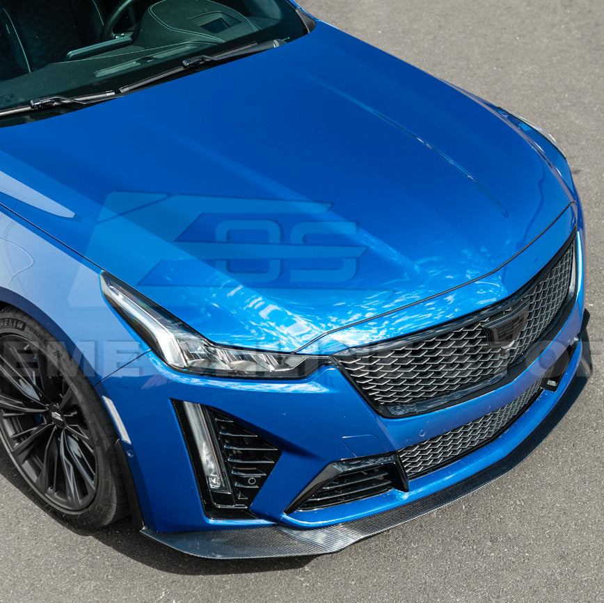2020-24 Cadillac CT5-V Blackwing Front Lip Splitter & Winglets