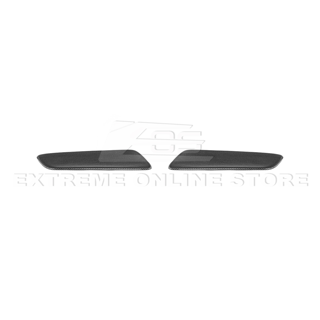 2015-23 Ford Mustang DRY CARBON FIBER Rear Seat Decorative Board Cover