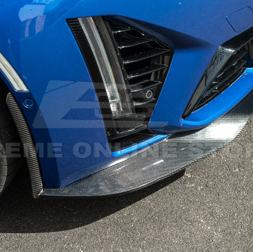 2020-24 Cadillac CT5-V Blackwing Front Lip Splitter & Winglets