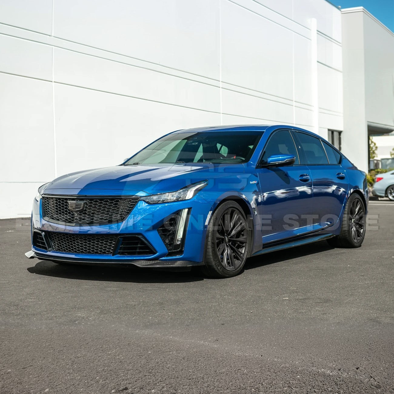 2020-Up Cadillac CT5-V Blackwing CARBON FIBER Front Splitter Side Wheel Arch