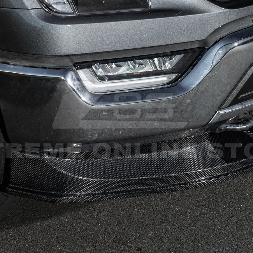 2021-Up Ford F-150 EOS Performance CARBON FIBER 2Pcs Front Bumper Lip Splitter