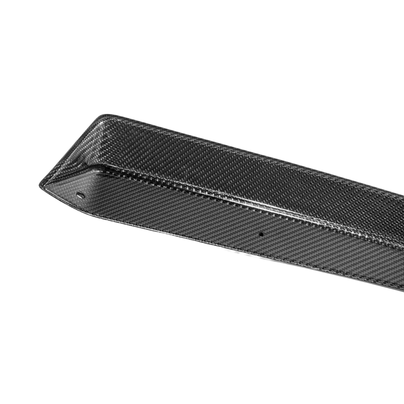 Corvette C8 Z06 DRY CARBON FIBER 1.5" Extended Rear Wing Wickerbill Winglets
