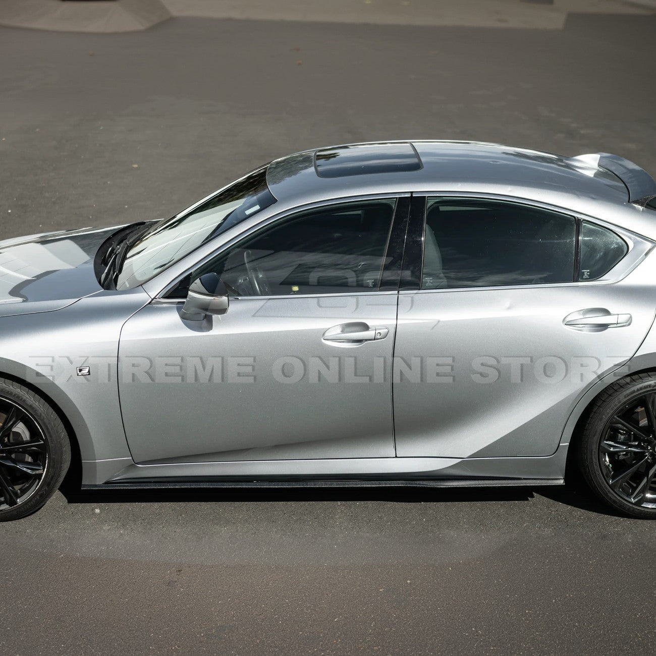 2021-Up Lexus IS Novel Style Side Skirts Panel Extensions