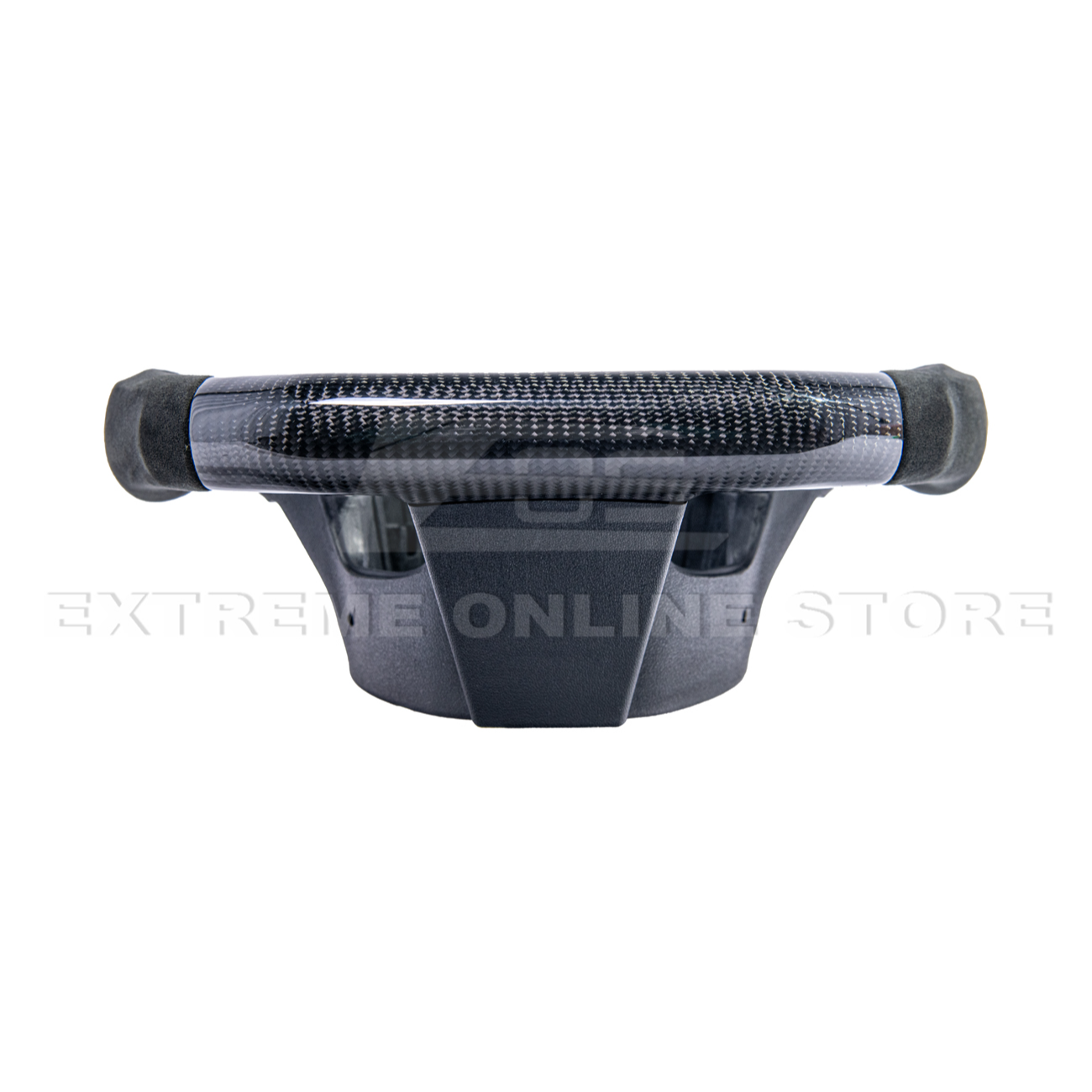 2016-2024 CAMARO CARBON FIBER Black Alcantara Red Stripe Steering Wheel