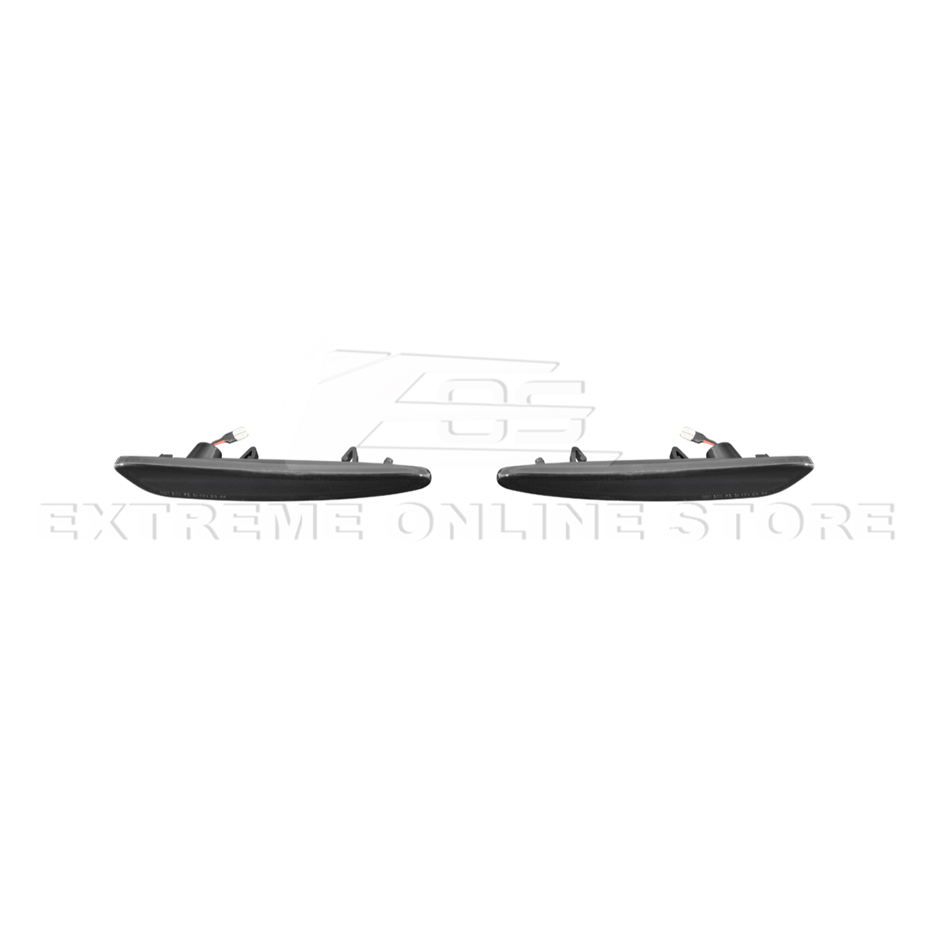 Corvette C6 Front & Rear Amber Light LED Side Markers Pair