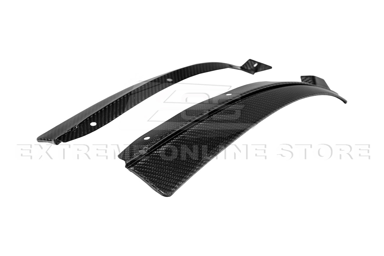 2016-19 Cadillac ATS-V Track Package Dry carbon Fiber Front Lip & Side Wheel Arch