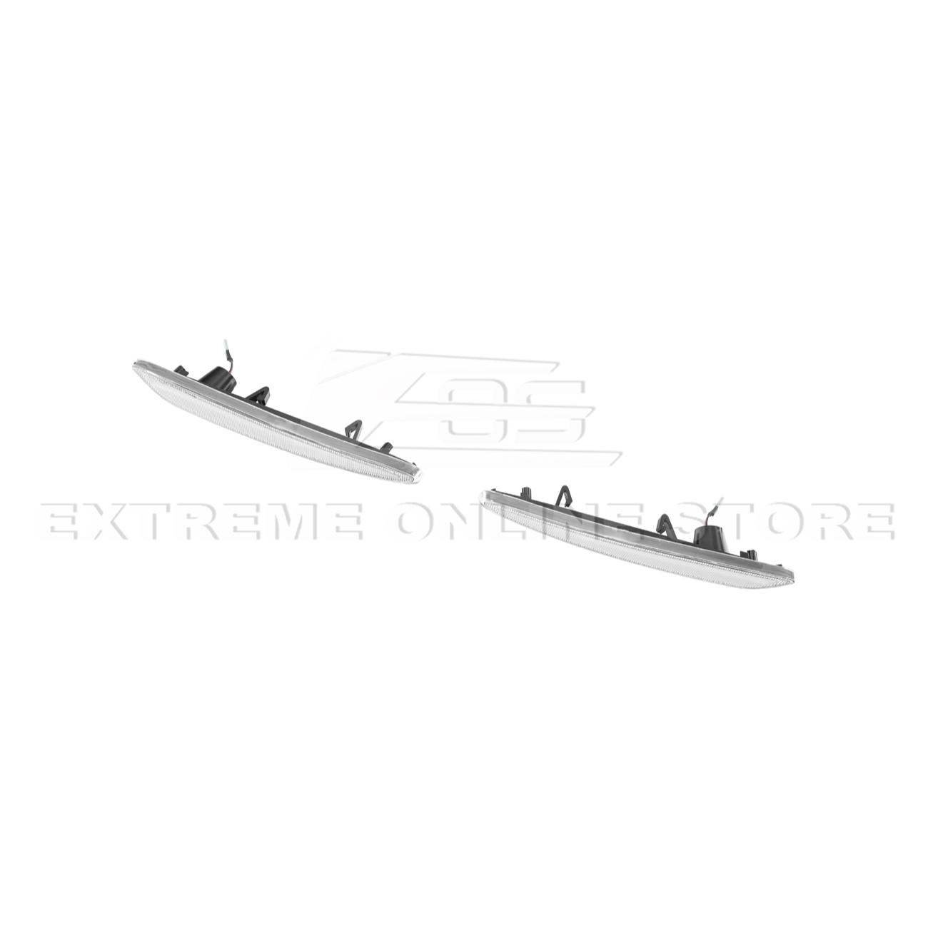 Corvette C6 Front & Rear Amber Light LED Side Markers Pair