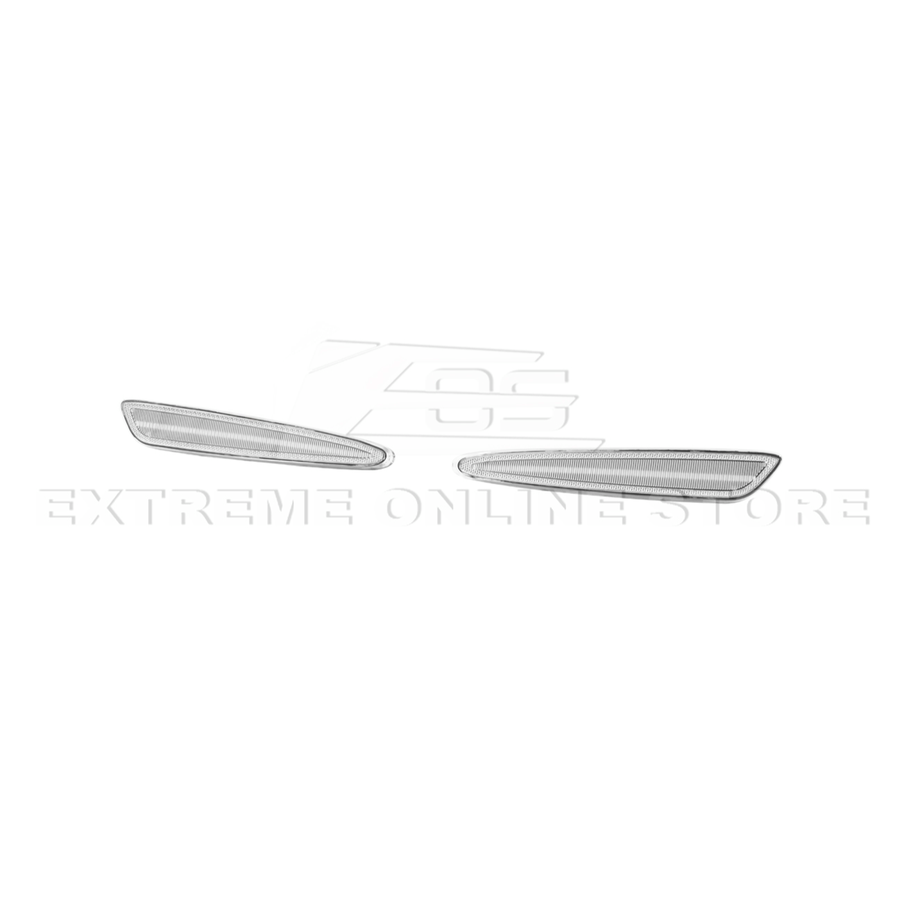 Corvette C6 Front & Rear Amber Light LED Side Markers Pair