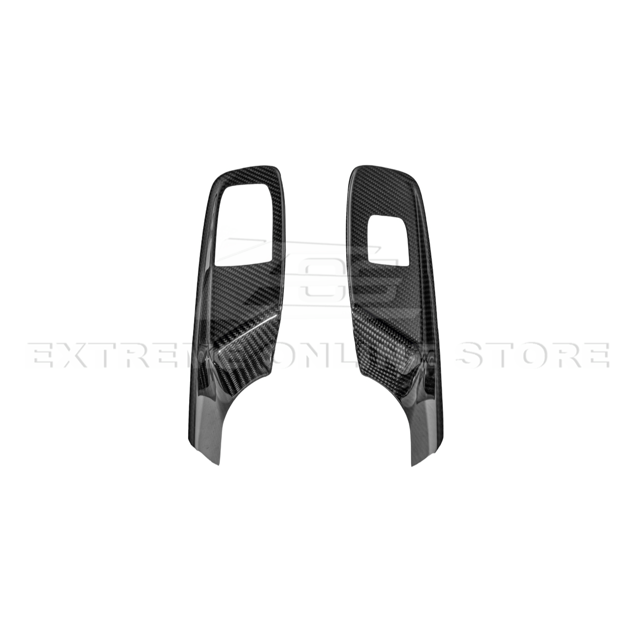 Corvette C8 Coupe DRY CARBON FIBER Side Window Switch Control Panel Cover