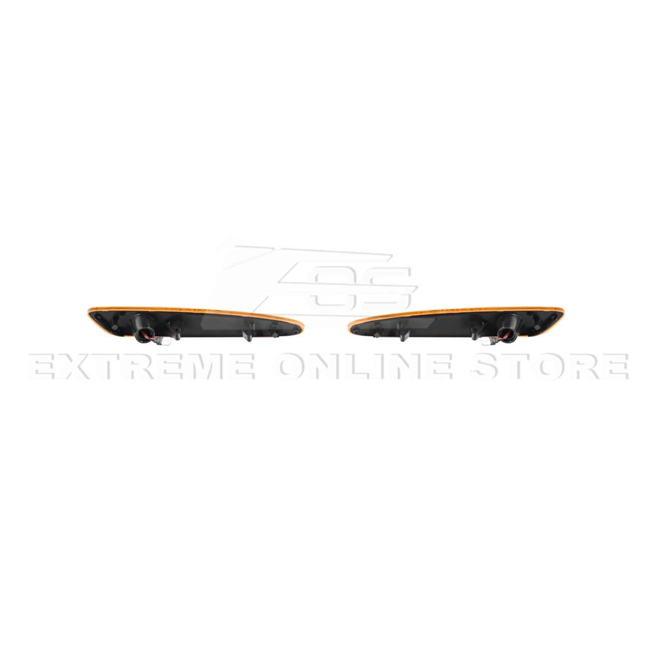 Corvette C6 Front Amber Light LED Side Markers Pair