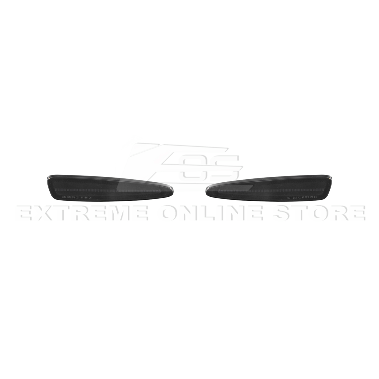 Corvette C6 Rear Red Light LED Side Markers Pair