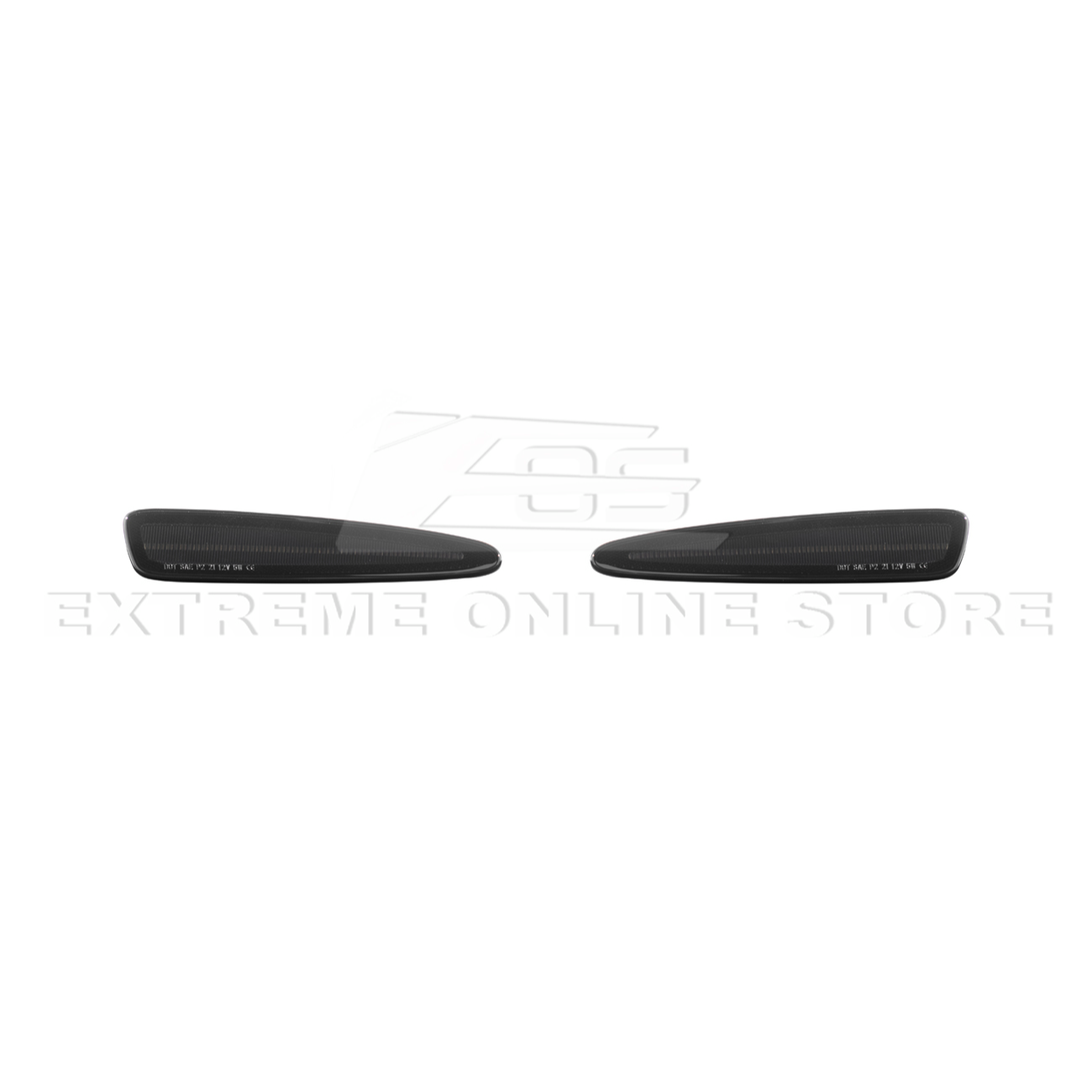 Corvette C6 Rear Red Light LED Side Markers Pair