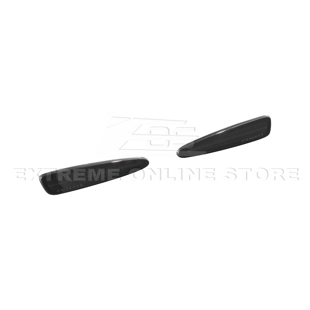 Corvette C6 Front & Rear Amber Light LED Side Markers Pair
