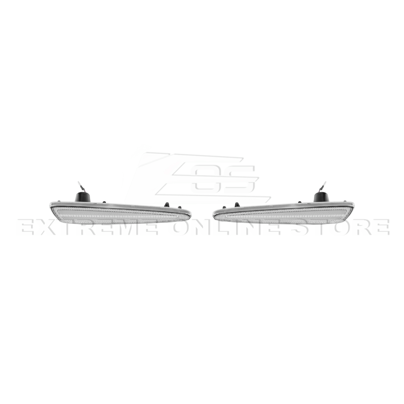 Corvette C6 Rear Red Light LED Side Markers Pair