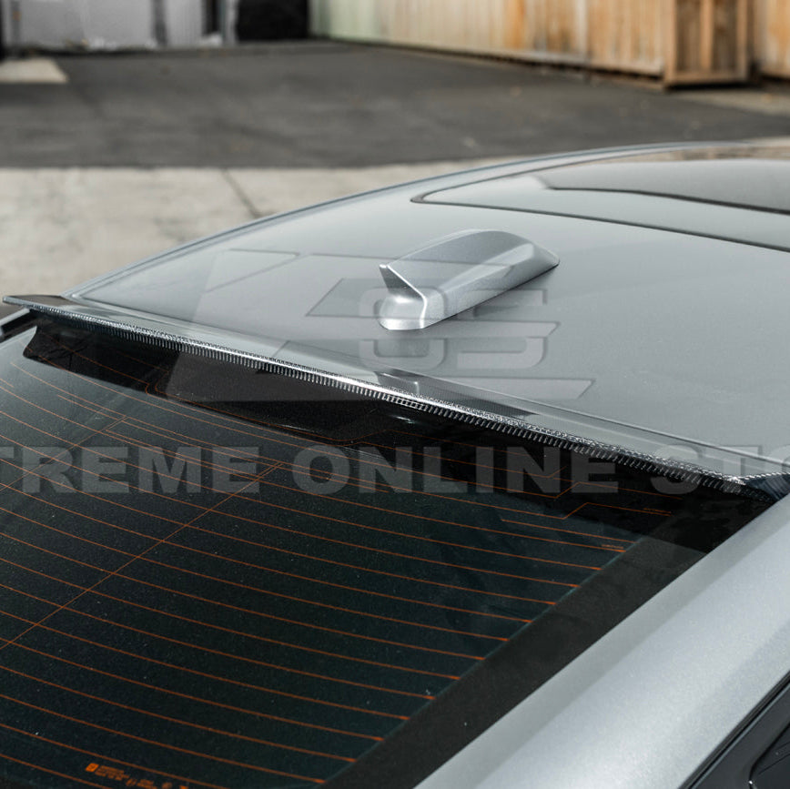 2020-Up Cadillac CT5 CT5-V | Carbon Fiber Rear Roof Top Window Spoiler Kit