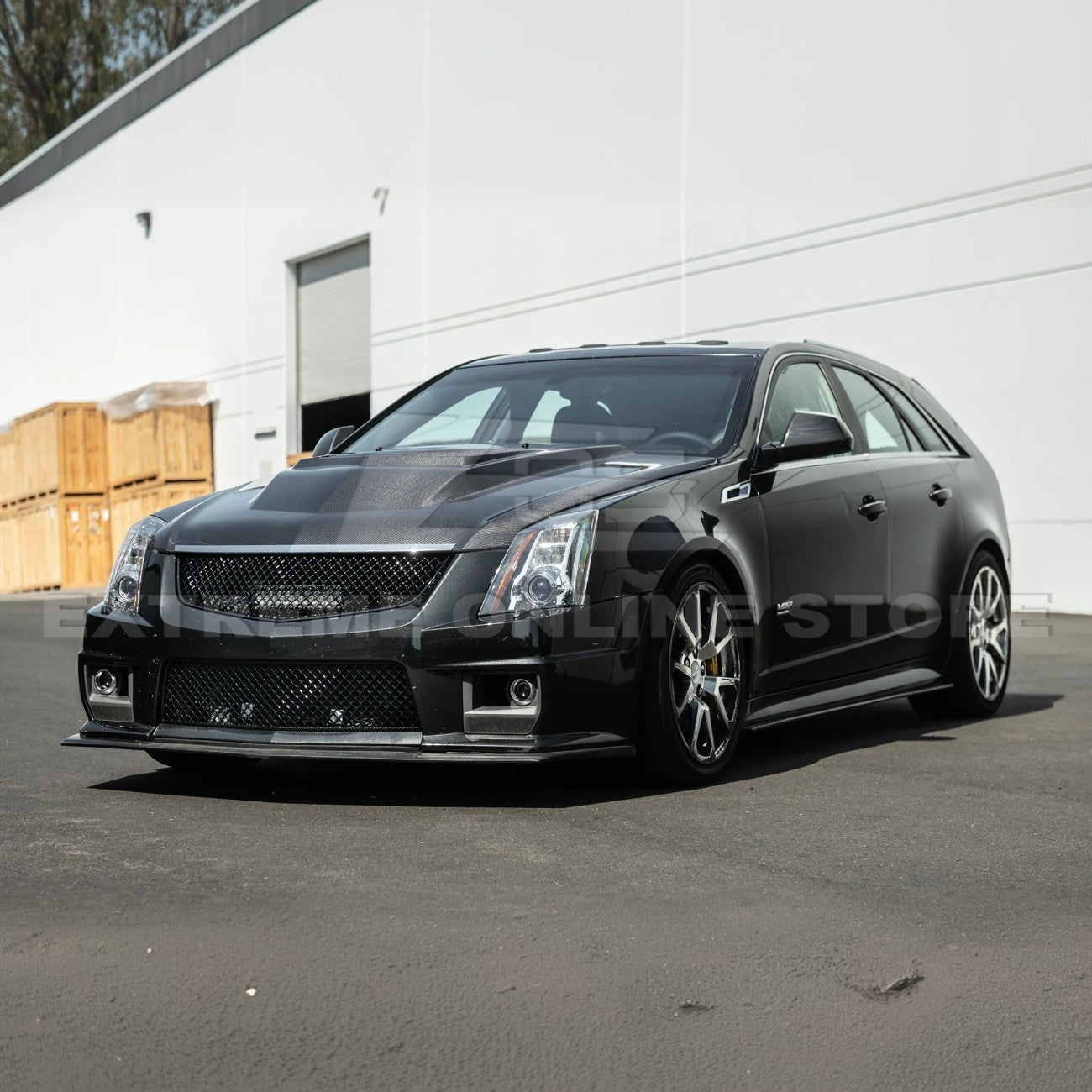 2009-15 Cadillac CTS-V Factory Style Front Lower Badgeless Grille