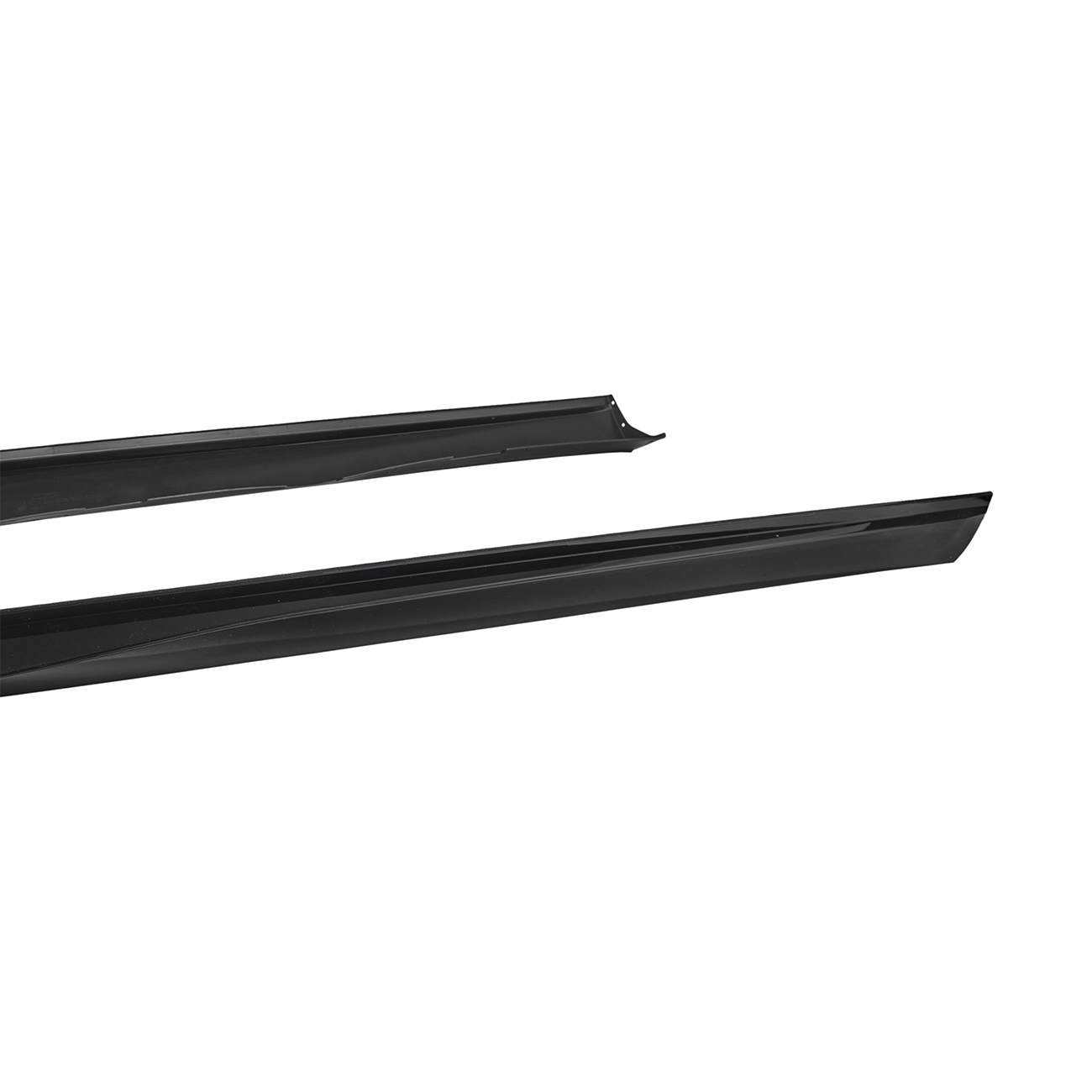 2010-2015 Camaro LT LS SS Performance Track GLOSSY BLACK Side Skirts Rocker Panel