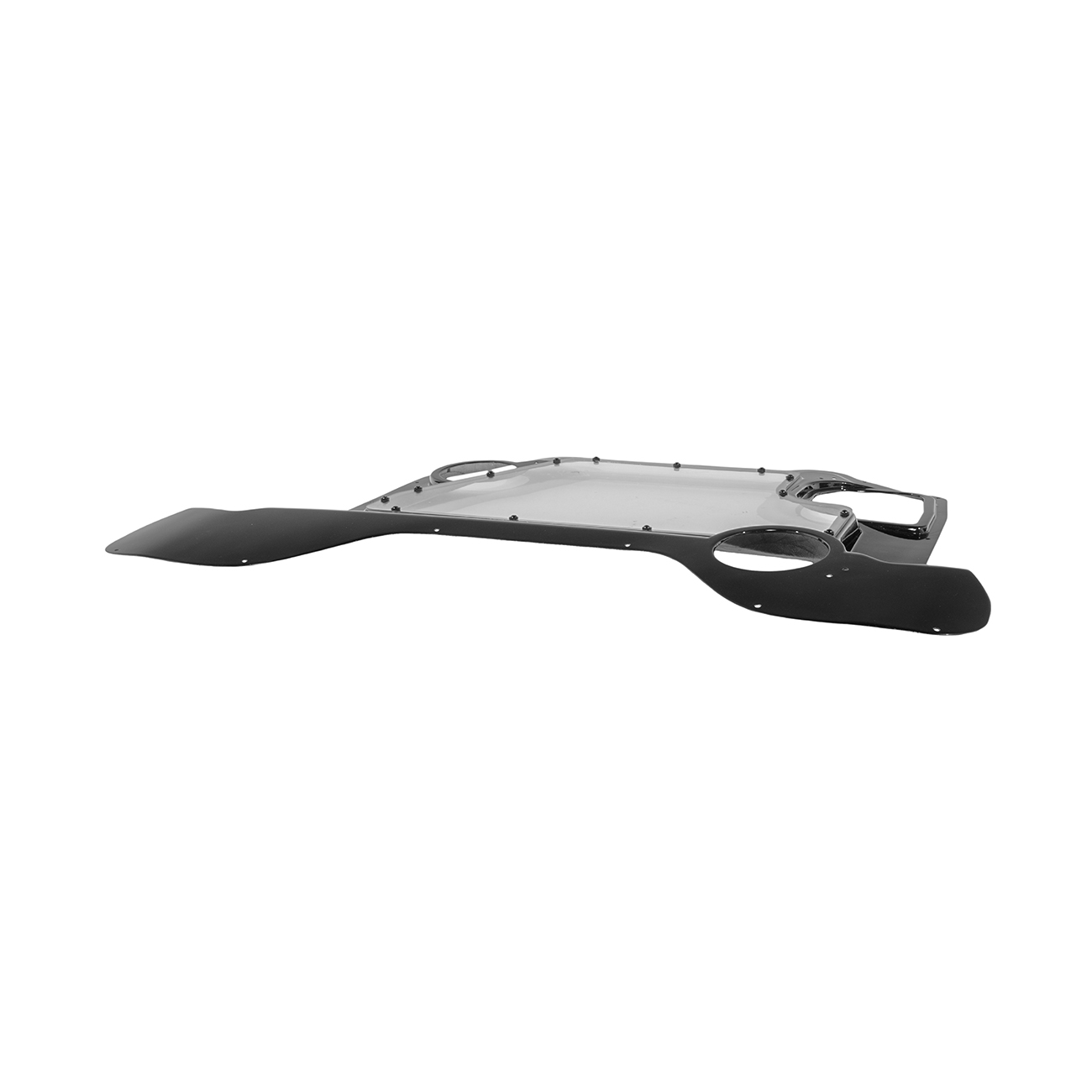 Corvette C8 E-Ray Convertible CARBON FLASH Engine Bay Panel Clear Cover