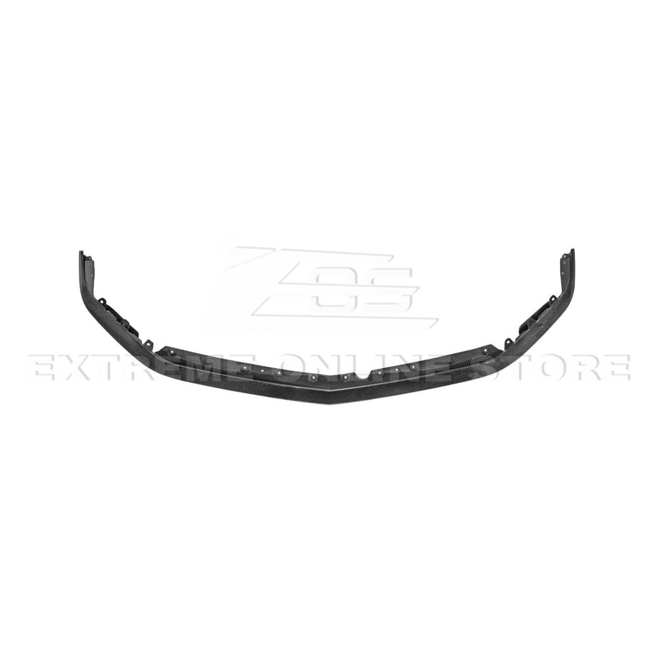 2020-Up Cadillac CT4-V Blackwing Front Lip Splitter & Carnards