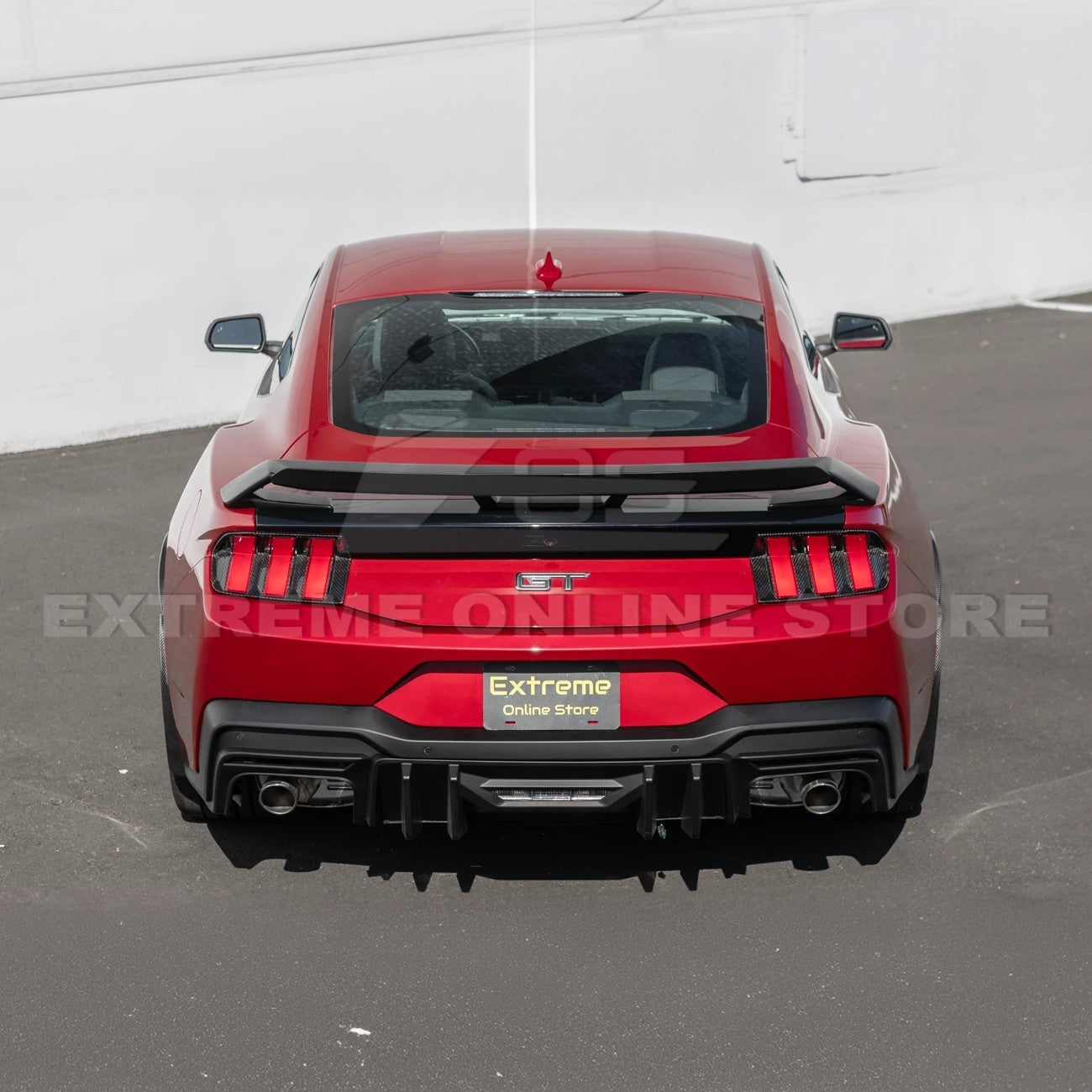 2024-Up Ford Mustang Rear Trunk Wing Wickerbill Spoiler