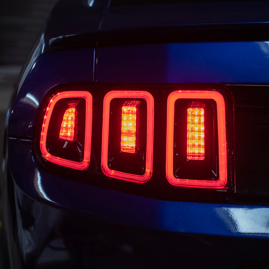 2010-14 Ford Mustang | OEM Factory Style Tri-Bar LED Rear Taillight