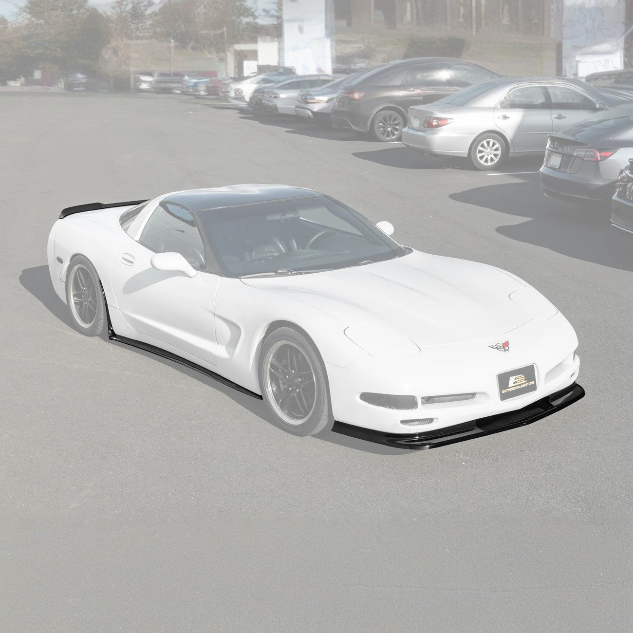 1997-04 Corvette C5 ZR1 Front Vented Lip Side Skirts Rear Spoiler