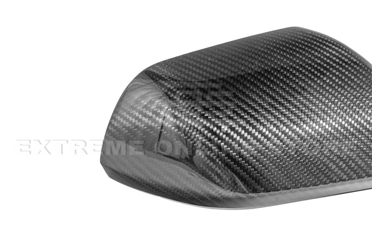 2024-Up Ford Mustang DRY CARBON FIBER Mirror Cap Cover Pair