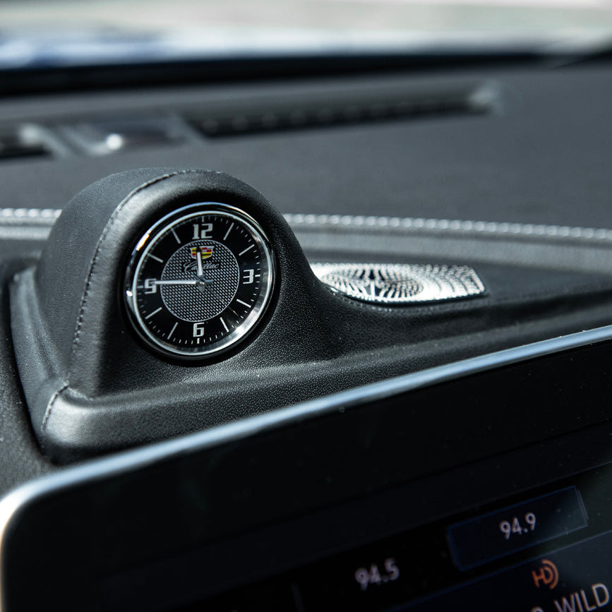 2020-24 Cadillac CT5 | Leather Dashboard Center Analog Clock & Speaker Pod