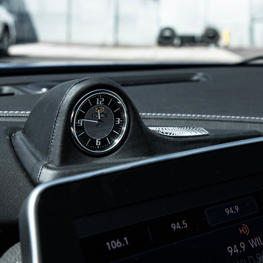 2020-24 Cadillac CT5 | Leather Dashboard Center Analog Clock & Speaker Pod