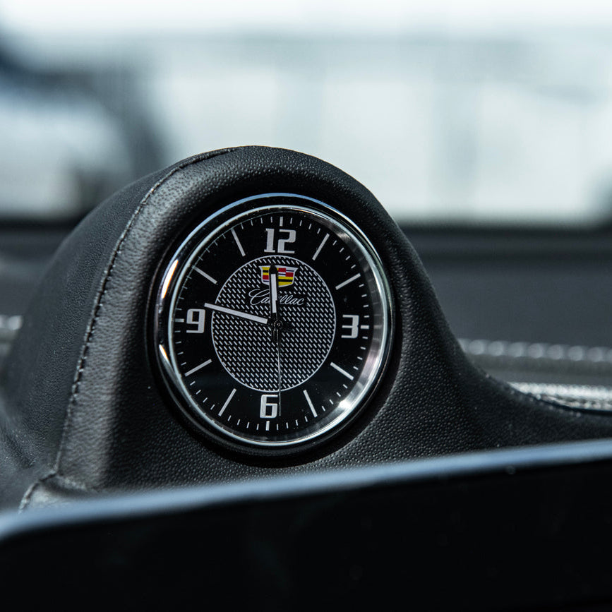 2020-24 Cadillac CT5 | Leather Dashboard Center Analog Clock & Speaker Pod