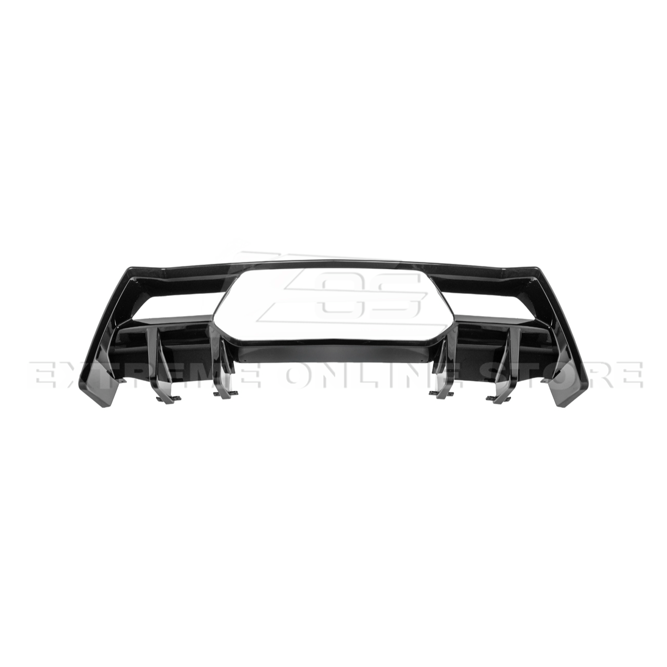 2023-Up Corvette C8 Z06 Rear Bumper Finned Diffuser